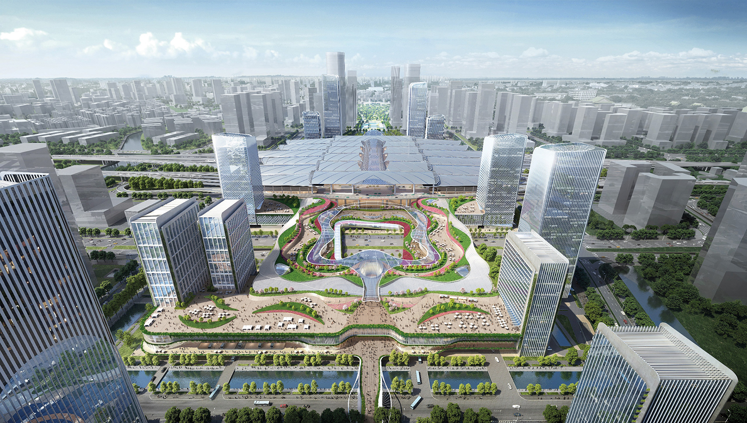 Acquires the sites adjacent to the Guangzhou South Railway station 