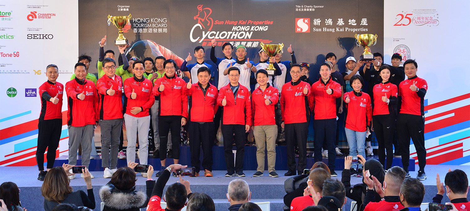 Sponsors the return of the Sun Hung Kai Properties Hong Kong Cyclothon