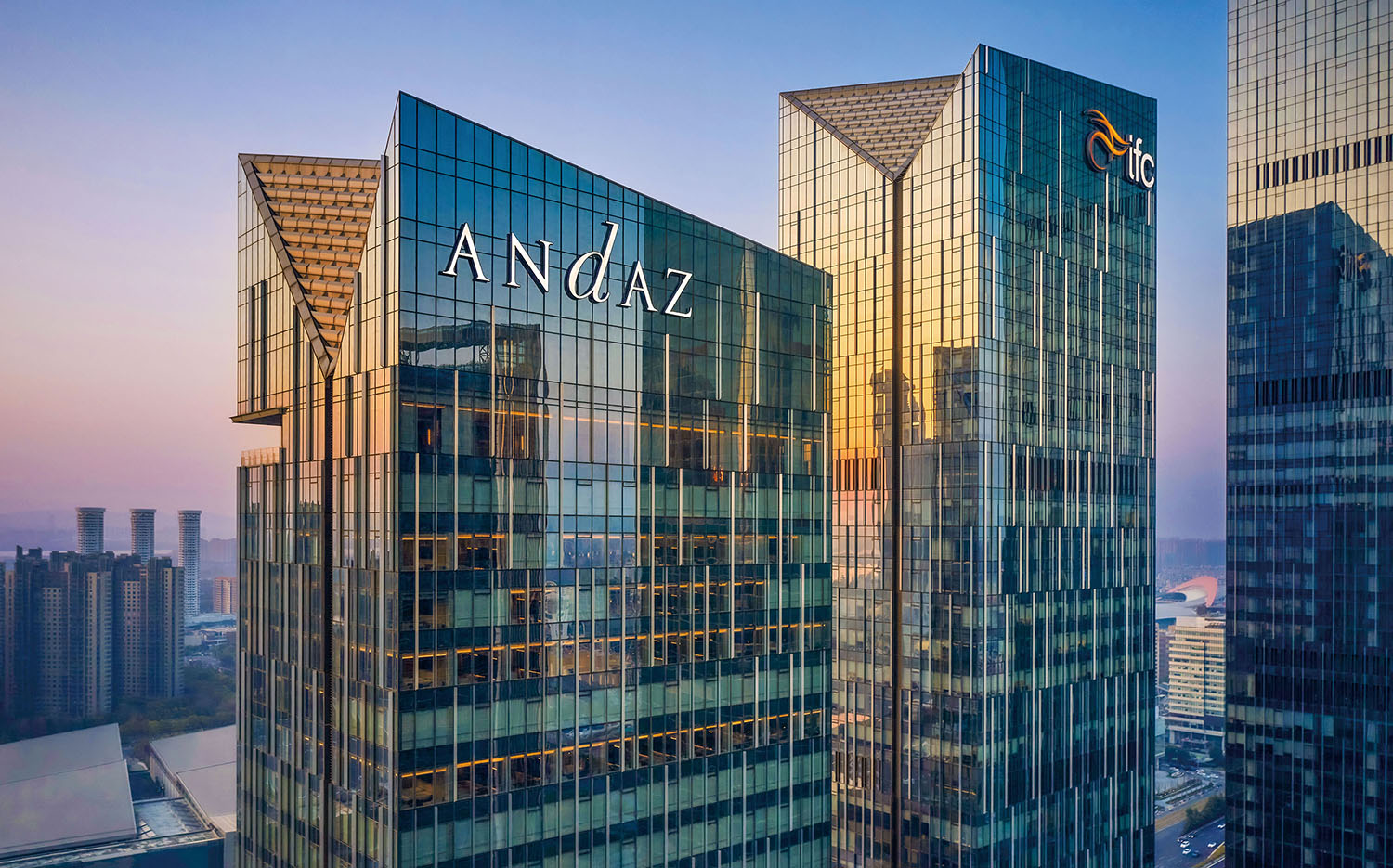 Opens the Andaz Nanjing Hexi