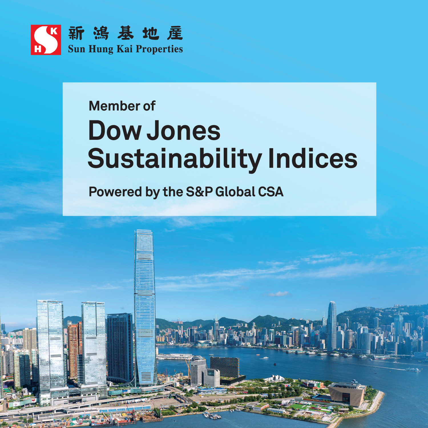 Inaugural inclusion in the Dow Jones Sustainability Asia Pacific Index